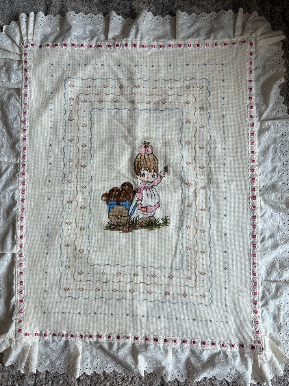 Embroidered Baby Blanket